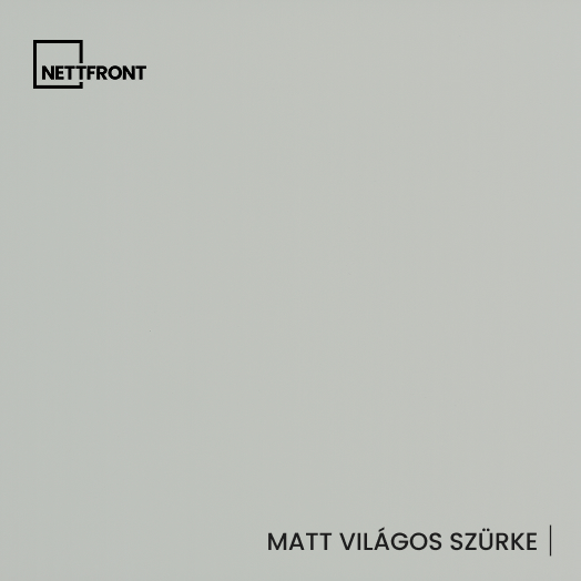 Matt Világos Szürke